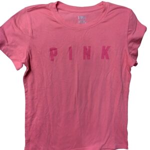 PINK SHORT SLEEVE TOP SIZE M